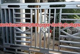 Membuat Slot Pintu Sederhana Di Rumah