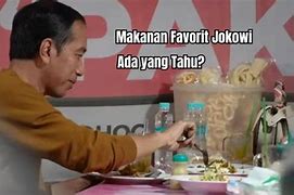 Pak Jokowi Makan Apa